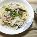 カボリン's cooksnap of when they made 簡単☆女子会に豆乳クリームパスタ.