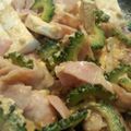 こぶた０４'s cooksnap of when they made ゴーヤチャンプル.