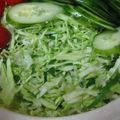 たつとものママ's cooksnap of when they made キャベツに千切り大葉を綺麗に混ぜるコツ.