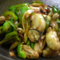 生誕１９７３年独身男's cooksnap of when they made 牡蠣の豆鼓醤炒め.