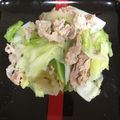 hagiemi's cooksnap of when they made キャベツとザーサイ炒め.