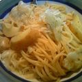 さねやん's cooksnap of when they made 新じゃがとキャベツのピリ辛パスタ.