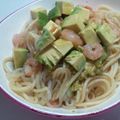 E☆M☆I's cooksnap of when they made エビとアボカドのオイルソースパスタ.