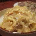 泥酔担当's cooksnap of when they made レンジで楽チン♪新玉ねぎとちくわの卵とじ.