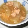ハニービー's cooksnap of when they made 大根の鶏挽肉あんかけ.