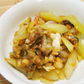 saki1010's cooksnap of when they made セロリとシーフードの塩炒め.