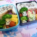 ぱうぱうダックス's cooksnap of when they made お弁当に☆ちくわでアフロ.