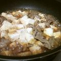 ちゃおQ's cooksnap of when they made 豚と豆腐のさっぱり煮丼！肉豆腐ノリで！.