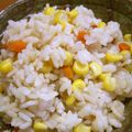 marilin36's cooksnap of when they made 炊飯器de簡単☆本格コーンピラフ☆.