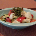 かいちゃんmama's cooksnap of when they made ★きゅうりとトマトと長いものサラダ★.