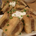 iyo＊'s cooksnap of when they made 厚揚げの肉詰め☆中華風煮込み.