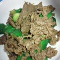 みるきーにゃん's cooksnap of when they made 牛肉ときゅうりのyaku膳炒め.