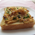 doiko's cooksnap of when they made 油揚げの和風味噌トースト.