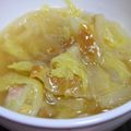 おゆっきぃ's cooksnap of when they made 鶏白菜あっさり煮 With にんにくみそ.