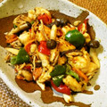 Ｔ，ＳＡＥＫＯ's cooksnap of when they made 茸と新玉ねぎと鶏胸肉のオイマヨ炒め.