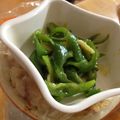 あやぶぅ☆'s cooksnap of when they made 簡単！ピーマン主役のにんにく味噌炒め.