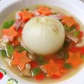 kinuniyan's cooksnap of when they made 丸ごと新玉ねぎのカラフルソース煮.
