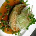 ちきちゃむ's cooksnap of when they made ぽん酢で食べる、和風ハンバーグ。.