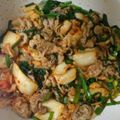 ちさ猫's cooksnap of when they made 豚肉とニラのキムチ炒め☆.