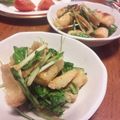 みなっくま３'s cooksnap of when they made さっぱり☆水菜と油揚げの梅肉サラダ.