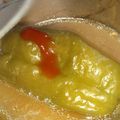 mmiwa's cooksnap of when they made 煮込み仕立てのピーマン肉詰め.