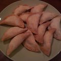 あい101010's cooksnap of when they made たらことクリームチーズのパリパリ餃子.