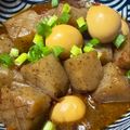 TeaChan214's cooksnap of when they made こんにゃくとうずらたまごのピリ辛煮.