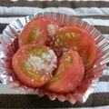 ぽっぽぺぺ's cooksnap of when they made プチトマトのマヨ☆チーズ焼き.