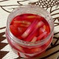 おらんでう～たん's cooksnap of when they made ピンクがきれいな　みょうがの甘酢漬け.