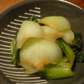 Ganna's cooksnap of when they made 青梗菜の中華和え.