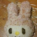 どらたろ～'s cooksnap of when they made マイメロおにぎり.