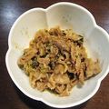 Ｐ子ママ's cooksnap of when they made ♥♡我が家の常備菜♪豚の甘辛煮♥♡.