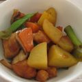 華舞蘭's cooksnap of when they made 鶏肉とじゃがいもの炒め物.