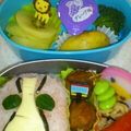 DUB310's cooksnap of when they made 幼稚園キャラ弁☆仮面ライダーV3.