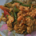 小さい魔女's cooksnap of when they made アスパラとたまごの中華炒め.
