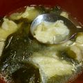 ポネポネット's cooksnap of when they made 韓国料理ーわかめスープすいとん.