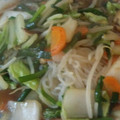 chakulan's cooksnap of when they made ☆白滝deあんかけ焼きそば風☆.