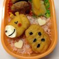 s.kanako's cooksnap of when they made ナゲットdeきりん＊おかずキャラ＊.