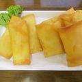はまさくしん's cooksnap of when they made ポテトサラダで春巻き.