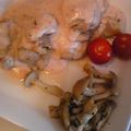 ★ぷにまるる★'s cooksnap of when they made ✿鶏肉のソテー＊明太子チーズソース✿.