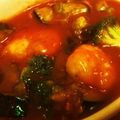 koyumi86's cooksnap of when they made なすと海老のチリソース.