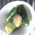 Ｙｕｎａママ's cooksnap of when they made ひねりキュウリのやみつき梅和え.