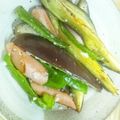 yuko18's cooksnap of when they made 塩麹でウインナー＋なす＋ピーマンの味付け.