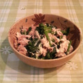 オレンジリング's cooksnap of when they made ＊ほうれん草とツナの和えもの＊その②.