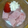 ひーまんま's cooksnap of when they made イチゴのあわわ（ムース風デザート）.
