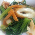 solunao's cooksnap of when they made 小松菜とちくわの炒め煮.