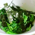 ゆうりママ's cooksnap of when they made 三つ葉と海苔のナムル.