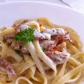 みぃじょ's cooksnap of when they made ピリッと辛い★クリームパスタ.