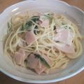 monjasoba's cooksnap of when they made 生クリーム不要！！クリームパスタ.