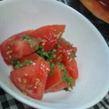 タカシィ's cooksnap of when they made トマトと大葉のサラダ.